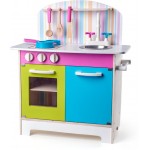 Bucatarie de joaca pentru copii din lemn cu accesorii Julia WoodyLand